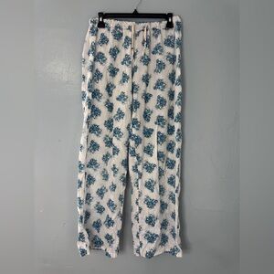 Japna Blue Floral Women's Pants